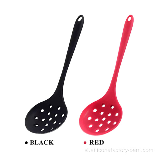Dụng cụ đồ dùng nhà bếp dụng cụ nấu ăn silicone thìa